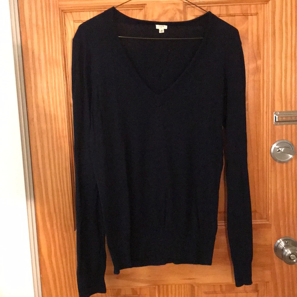 J.Crew V-Neck Cotton Sweater